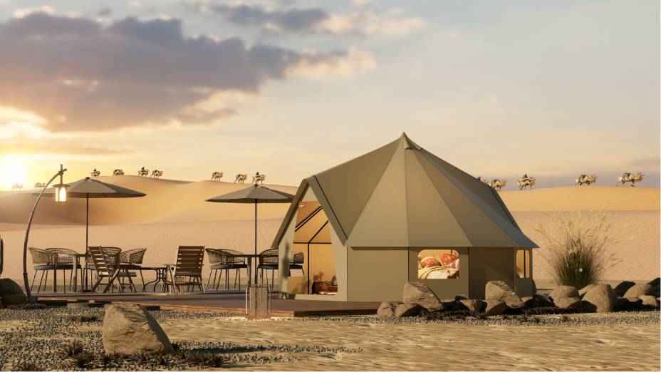 麦盖提县露营酒店帐篷厂家